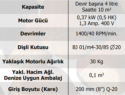 Hava Kilidi ALV-52 - Akyürek Makine